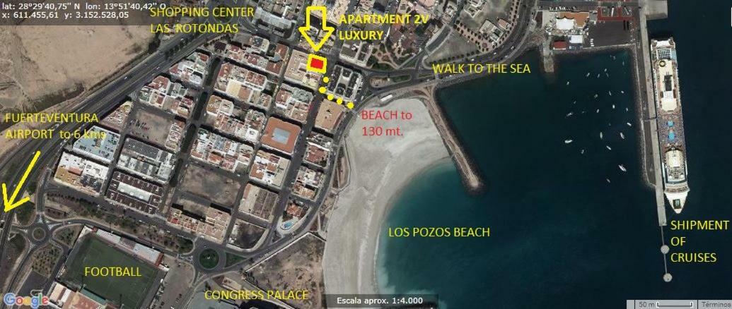 2V Luxury Apartment Near Beach Puerto del Rosario  Kültér fotó